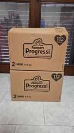 Pannolini Pampers Progressi taglia 2 mini
