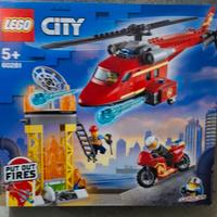 Lego City 60281 Elicottero Antincendio 