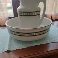 Set catino e brocca antico