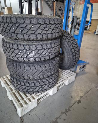 Defender 5 ruote complete cerchi e gomme