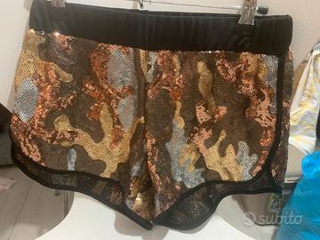 Shorts Tezuk paillettes taglia S