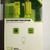 FILO CARICA BATTERIA LED SAM