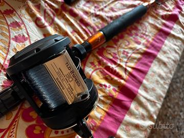 Canna e mulinello per tonno