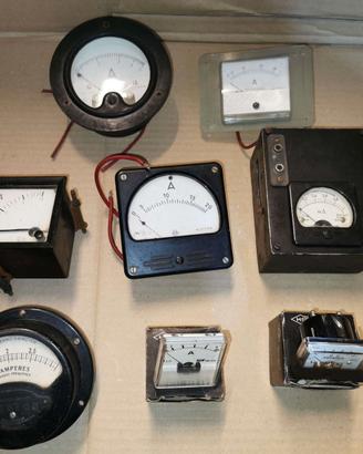 Strumenti di misura vintage