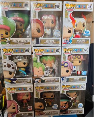 12* Funko Pop! One Piece - Lotto/Singoli