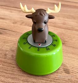 Simpatico timer da cucina con cervo