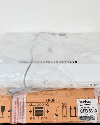 Cappa Beko CFB 5310 W Bianca 50 cm Sottopensile