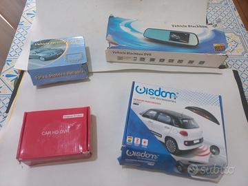 accessori auto lotto 4 pezzi 