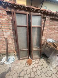 Pergola Finestre liberty in legno douglas grandi