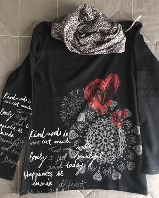 Felpa Desigual donna S usata