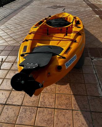 kayak da pesca hobie a pedali 