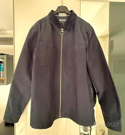 Barbour Lenker regular twill overshirt navy L