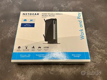 Modem Router Netgear DGN2200 N300 WiFi