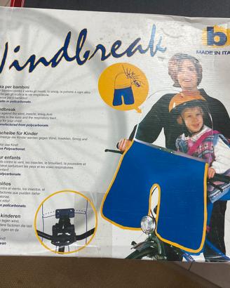 Parabrezza per bambini per bici