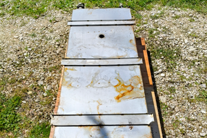 Serbatoio inox 180lt