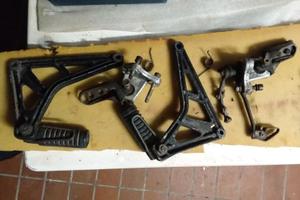 Cagiva 750 elefant pedane ant.  e post + strumento