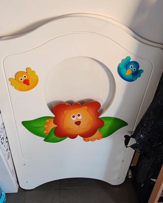 culla compresa di materasso