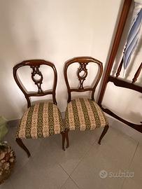 Sedie in legno