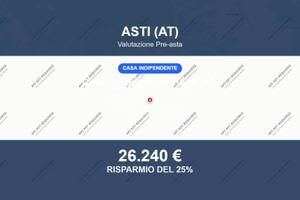 Immobile in asta di 121 m² con box auto a Asti
