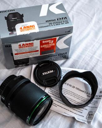 Pentax HD Pentax-D FA 28-105mm f/3.5-5.6 ED DC WR