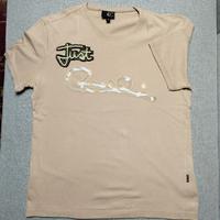 T-shirt girocollo beige Just Cavalli
