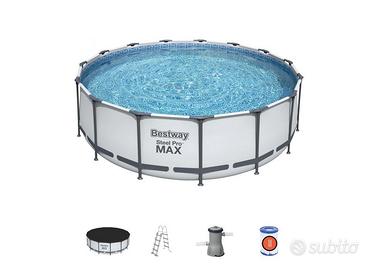 Piscina Steel Pro MAX(TM) rotonda da 457x122 cm