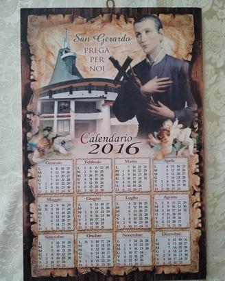 Calendario 2016 di San Gerardo Maiella 