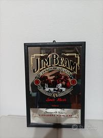 specchio decorato/dipinto Jim Beam
