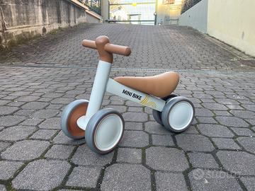 Bici dell’equilibrio primo anno