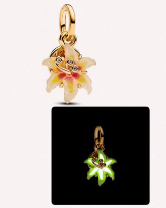 Pandora x disney charm Rapunzel  fiore si illumina