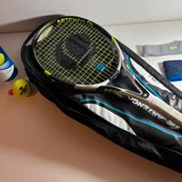 Racchetta da tennis Artengo, borsone ed accessori