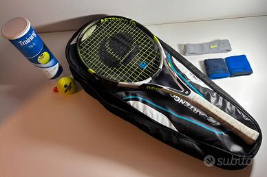 Racchetta da tennis Artengo, borsone ed accessori