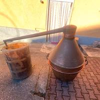 alambicco in rame 100 lt 