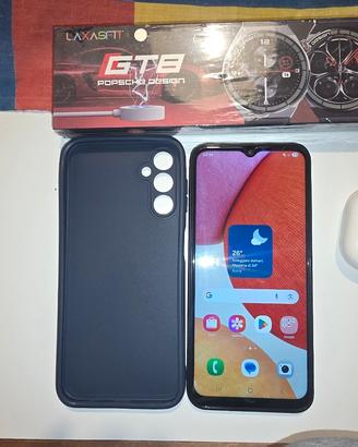 smartphone Samsung a 14 ben tenuto. funzionante 