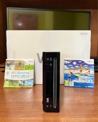 Nintendo Wii completa + 4 Giochi + joystick