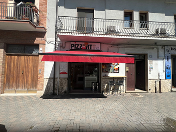 Attività commerciale di pizzeria/rosticceria