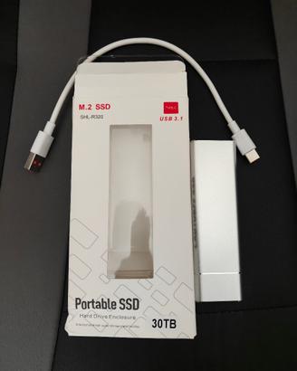 MIni hard disk esterno portatile 30tb usb 3.1