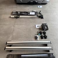 THULE - piedi, barre, porta bici, box da tetto