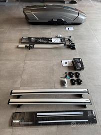 THULE - piedi, barre, porta bici, box da tetto