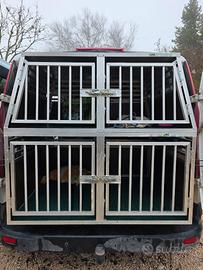 Tasportivo/box cani per auto 4 posti divisibile