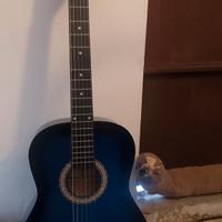 chitarra AcustiKa blue
