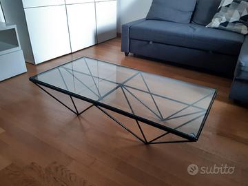 B&B Italia coffe table Alanda tavolino ferro-vetro