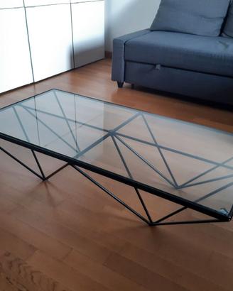 B&B Italia coffe table Alanda tavolino ferro-vetro