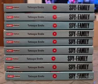 Spy x Family manga da 1 a 9