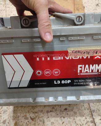 Batteria Fiamm 12v 80Ah L3 30P