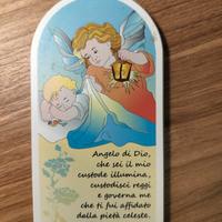 Icona Angelo Custode con Preghiera