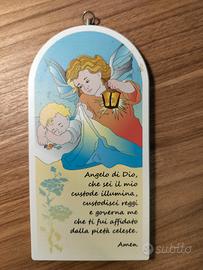 Icona Angelo Custode con Preghiera