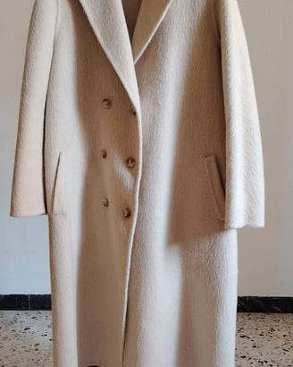 Cappotto vintage rifinito a mano lana AlpacaMohair