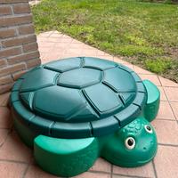 Sabbiera tartaruga gioco bambini