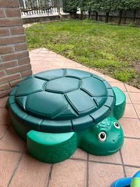 Sabbiera tartaruga gioco bambini